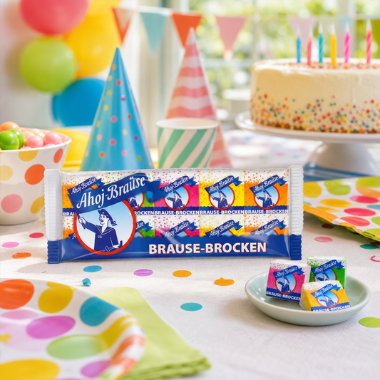 Frigeo Ahoj-Brause Brause-Brocken Fizzy Sherbet Cubes | 10X 8G lifestyle