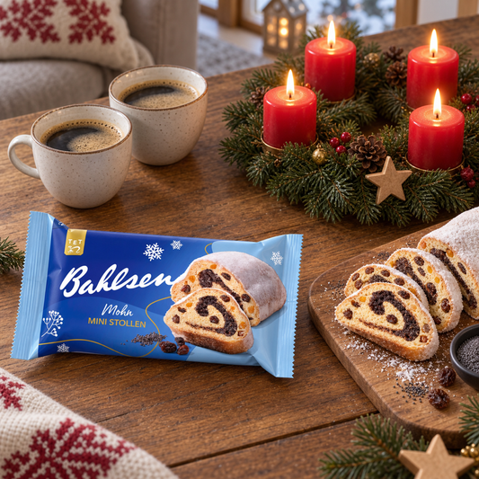 Bahlsen Mini Mohn-Stollen Poppy Seed Mini Christmas Stollen | 200G lifestyle