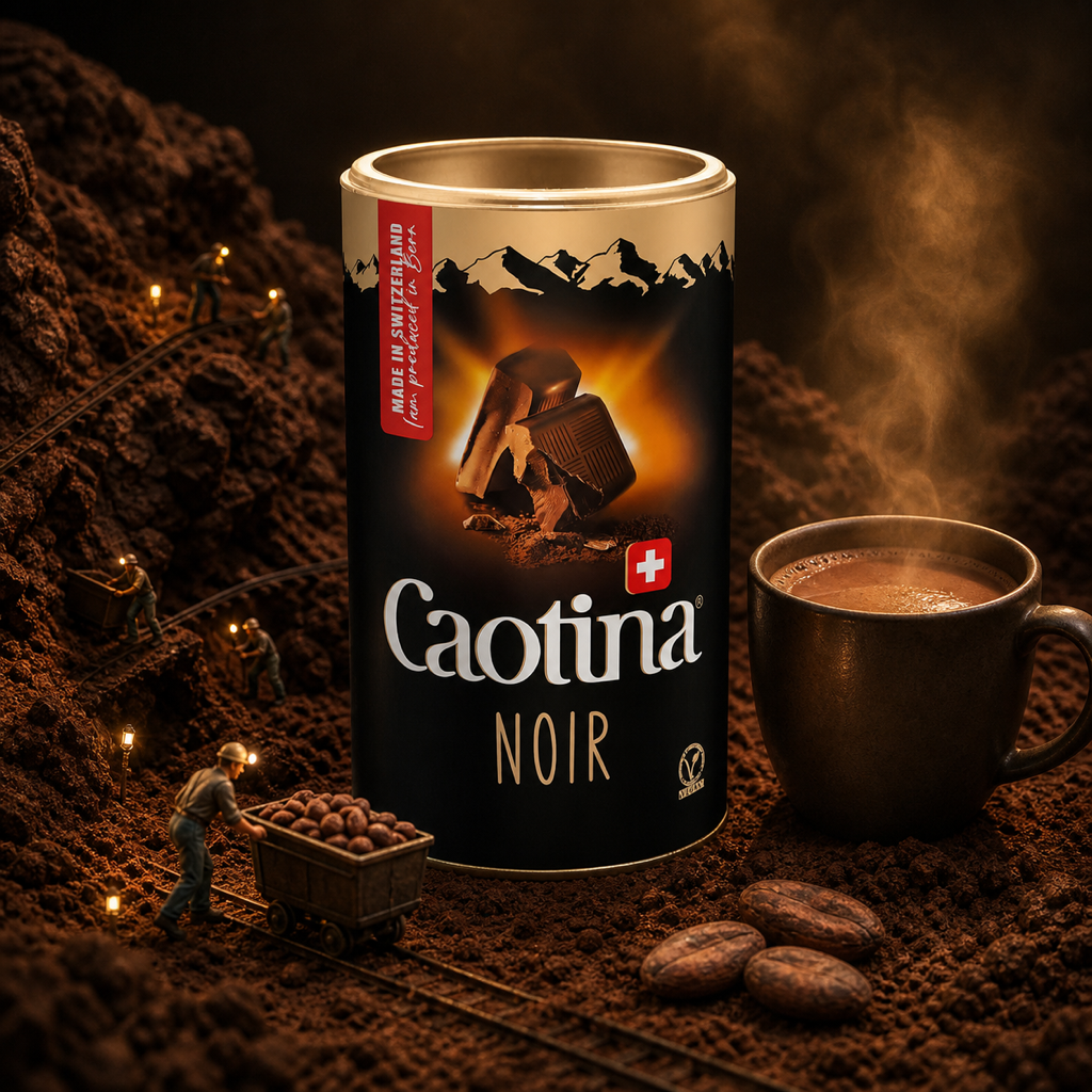 Caotina Noir Dark Chocolate Cocoa Powder 450g miniature scene