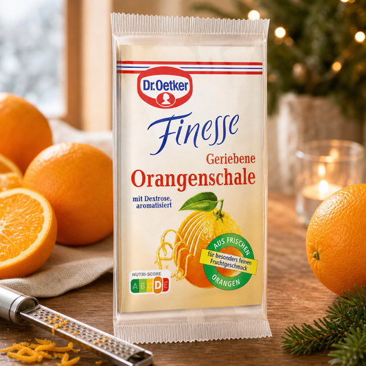 Dr Oetker Finesse Grated Orange Peel 3x 6g lifestyle