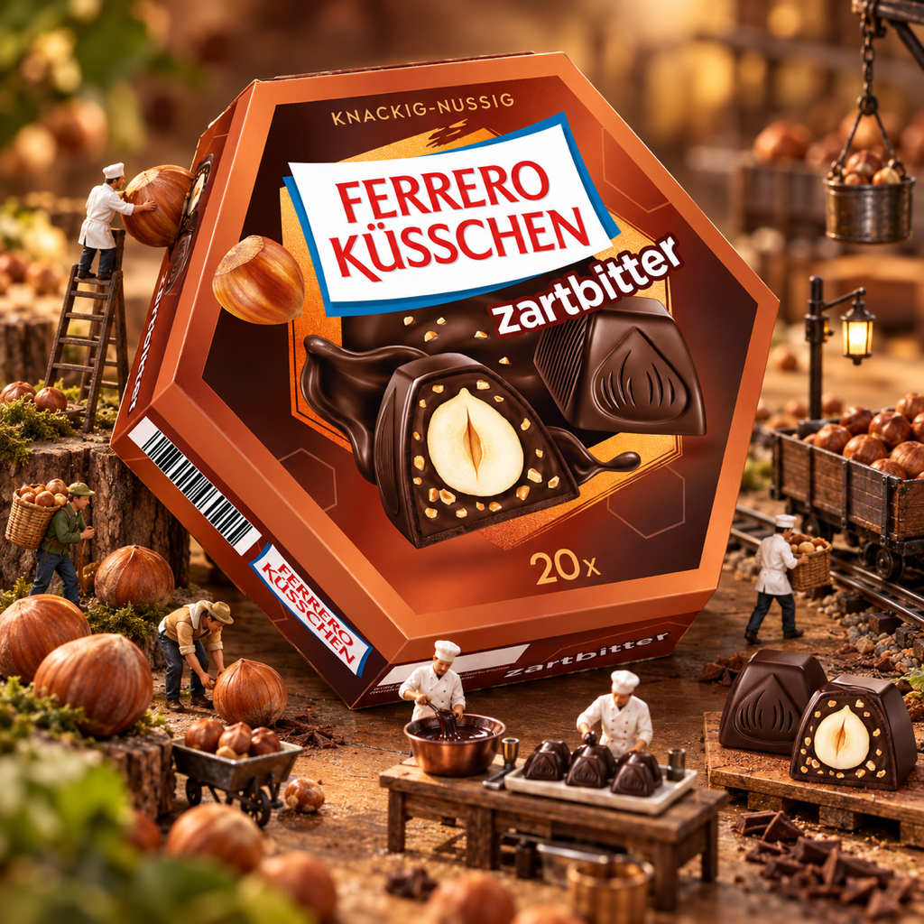 Ferrero Küsschen Zartbitter 178g miniature scene