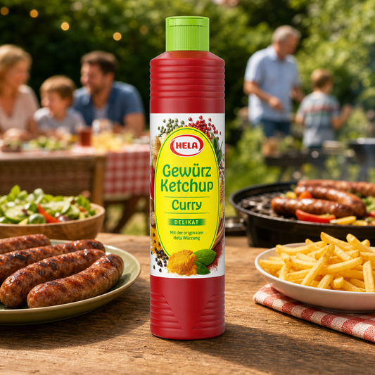 Hela Gewürz Ketchup Curry Delicat 800ml lifestyle
