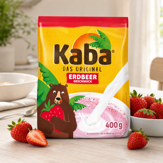 Kaba Erdbeere Strawberry Drink Powder 400g lifestyle