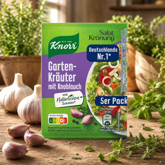 Knorr Salatkrönung Garden Herbs with Garlic Salad Dressing Mix | 5X8G lifestyle