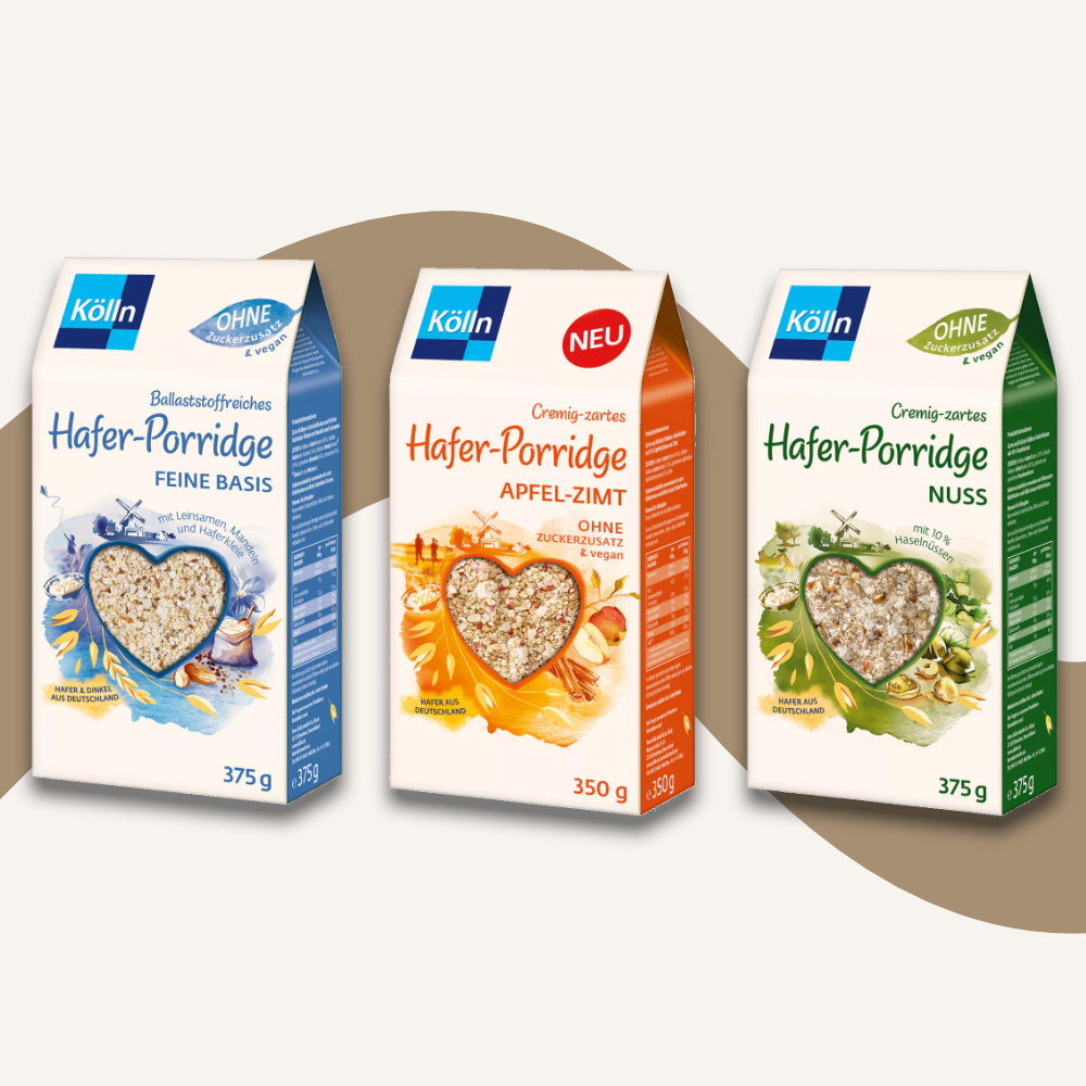 Koelln Oat Porridge Hazelnut | 375g