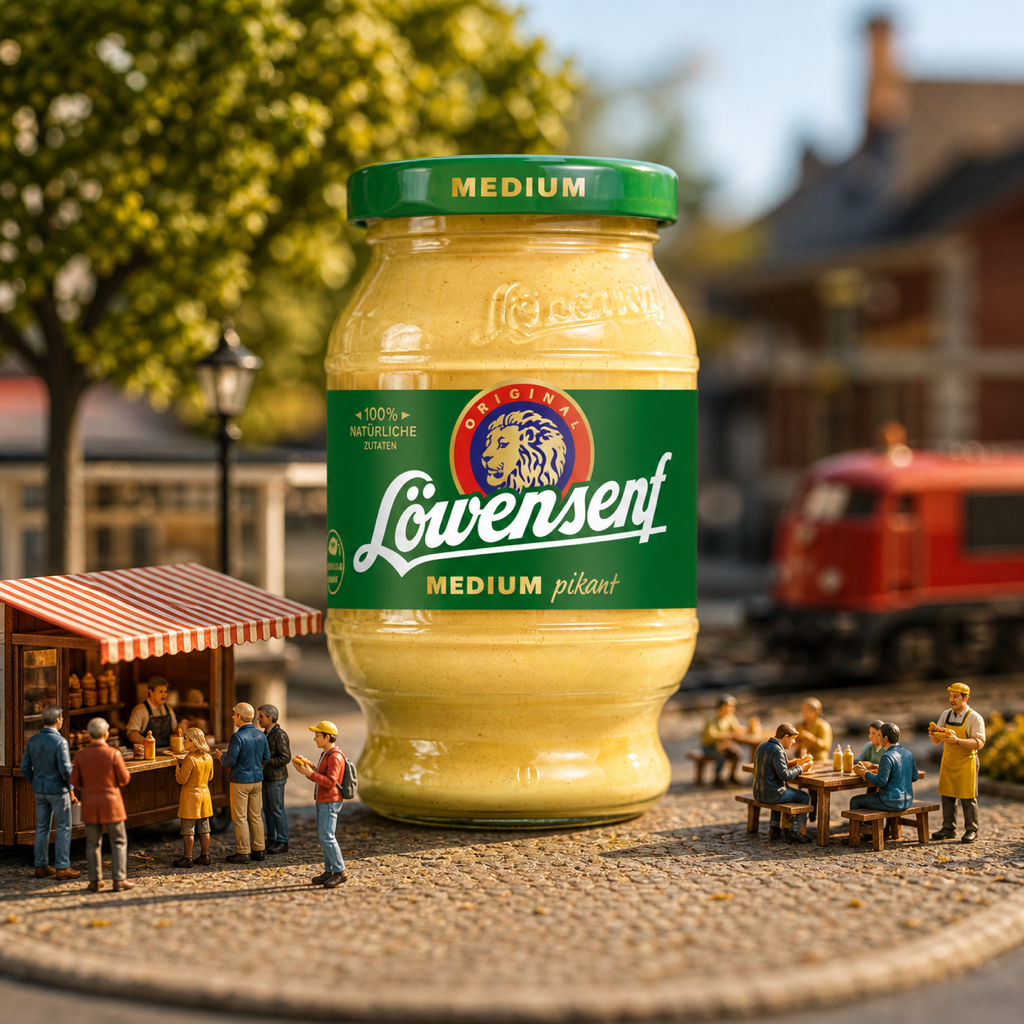Löwensenf Medium German Mustard | 250ML miniature scene