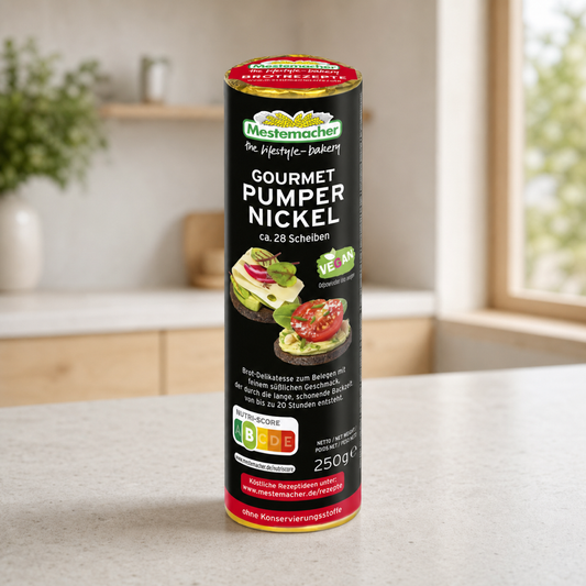 Mestemacher Gourmet Pumpernickel German Rye Bread | 250G lifestyle