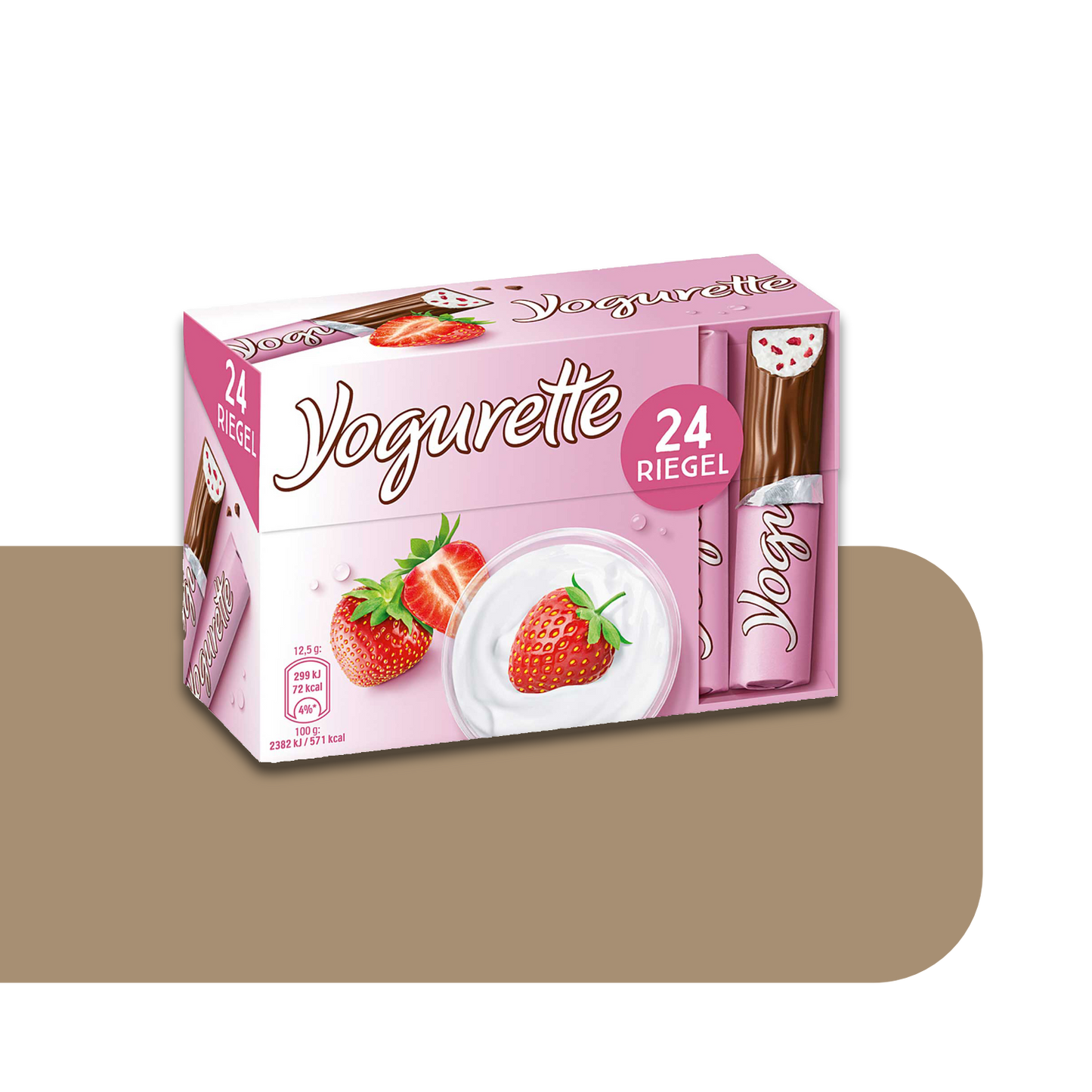 Yogurette Chocolate Bar with Yoghurt and Strawberries | 300g