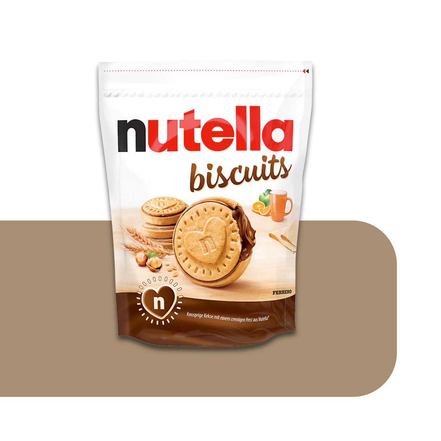 Nutella Biscuits Hazelnut Cream Filled Cookies | 304g