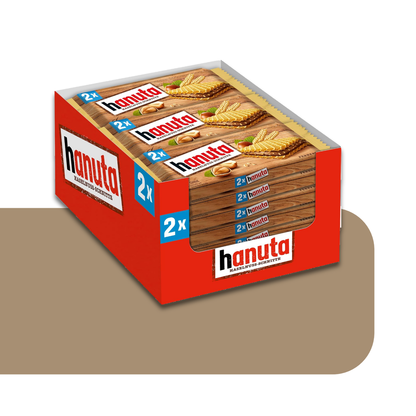 Hanuta Hazelnut Wafers | 18X 44g