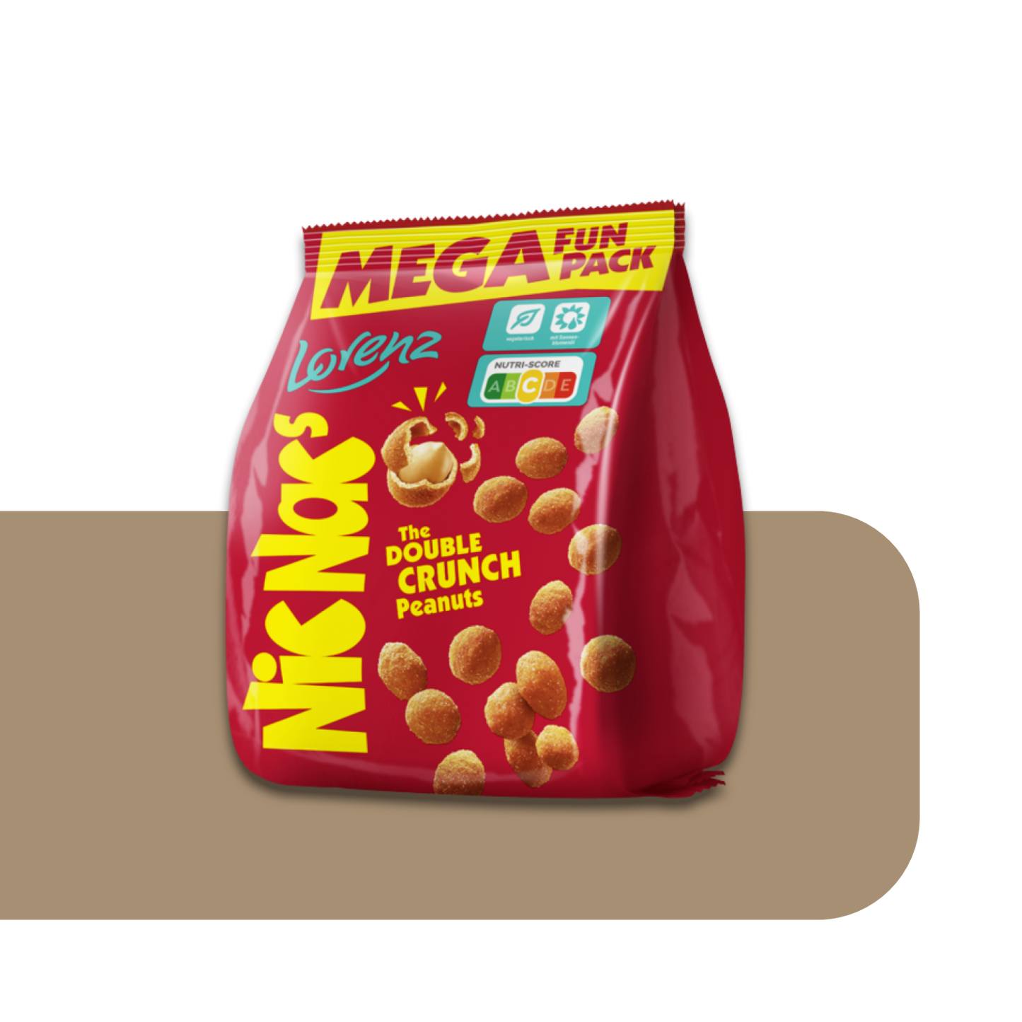 Lorenz Nic Nacs Seasoned Peanuts in Crispy Shell | 600g