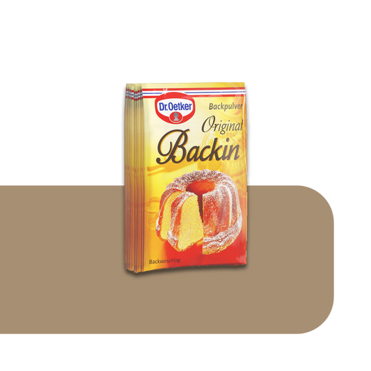 Dr Oetker Original Backin Baking Powder | 10X 16G