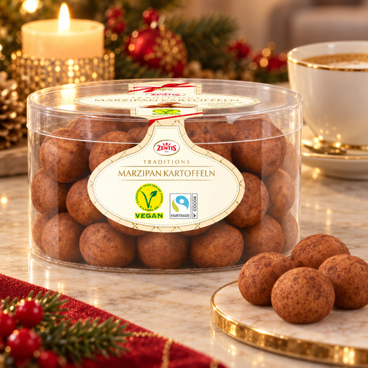 Zentis Marzipan Kartoffeln Cocoa Dusted Marzipan Potatoes Tub | 500G lifestyle