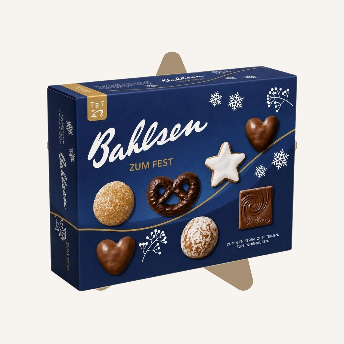 Bahlsen Zum Fest German Christmas Biscuit Assortment | 500G