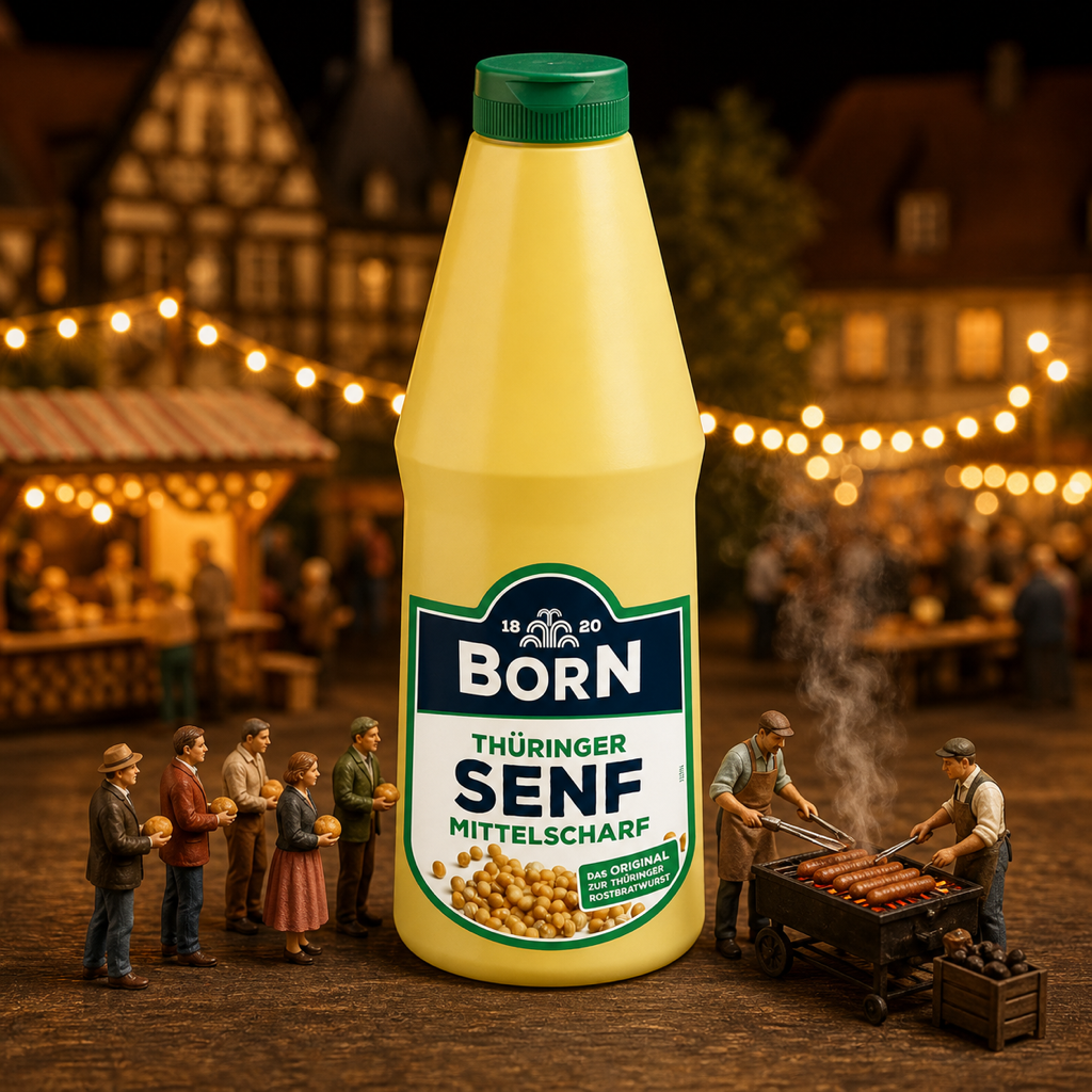 Born Thüringer Senf - Mustard 1000ml miniature scene