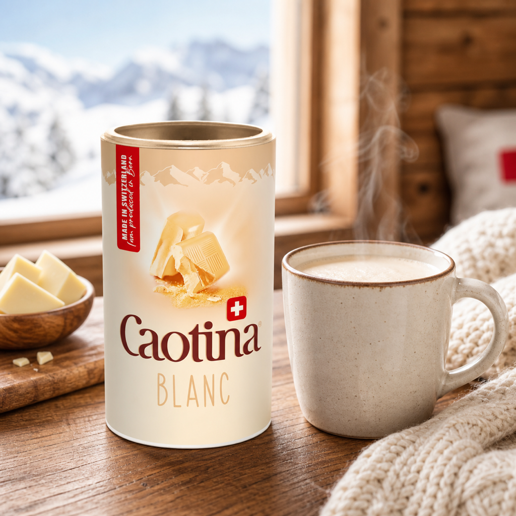 Caotina Blanc White Chocolate Cocoa Powder 500g lifestyle