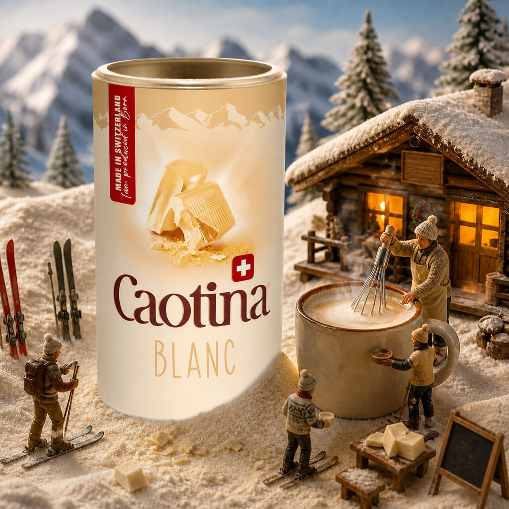 Caotina Blanc White Chocolate Cocoa Powder 500g miniature scene