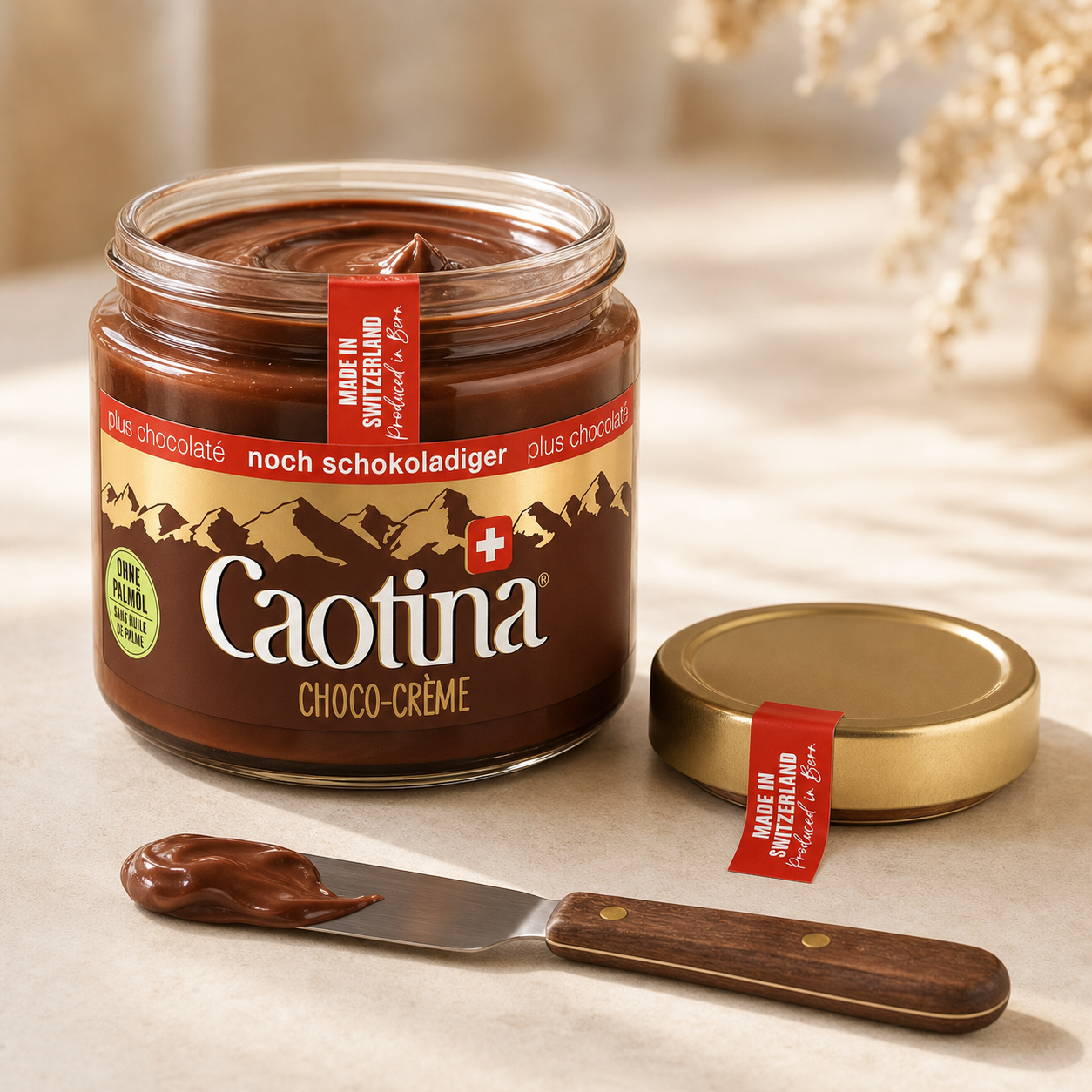 Caotina Crème Chocolat 300g opened