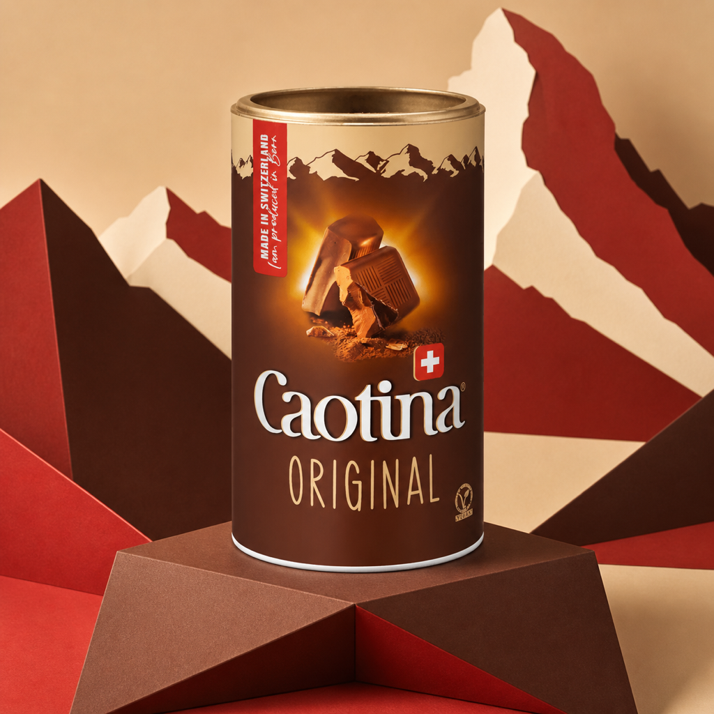 Caotina Original Cocoa Powder 500g paper art scene