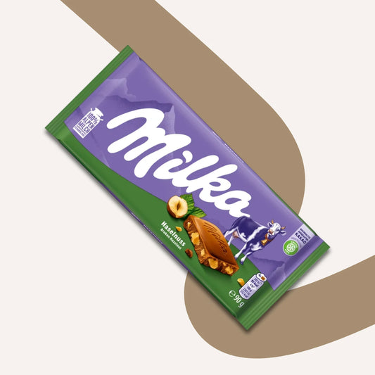 Milka Hazelnut Chocolate Bar | 90g