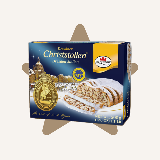Dr. Quendt Dresdner Christstollen PGI Christmas Stollen | 500G