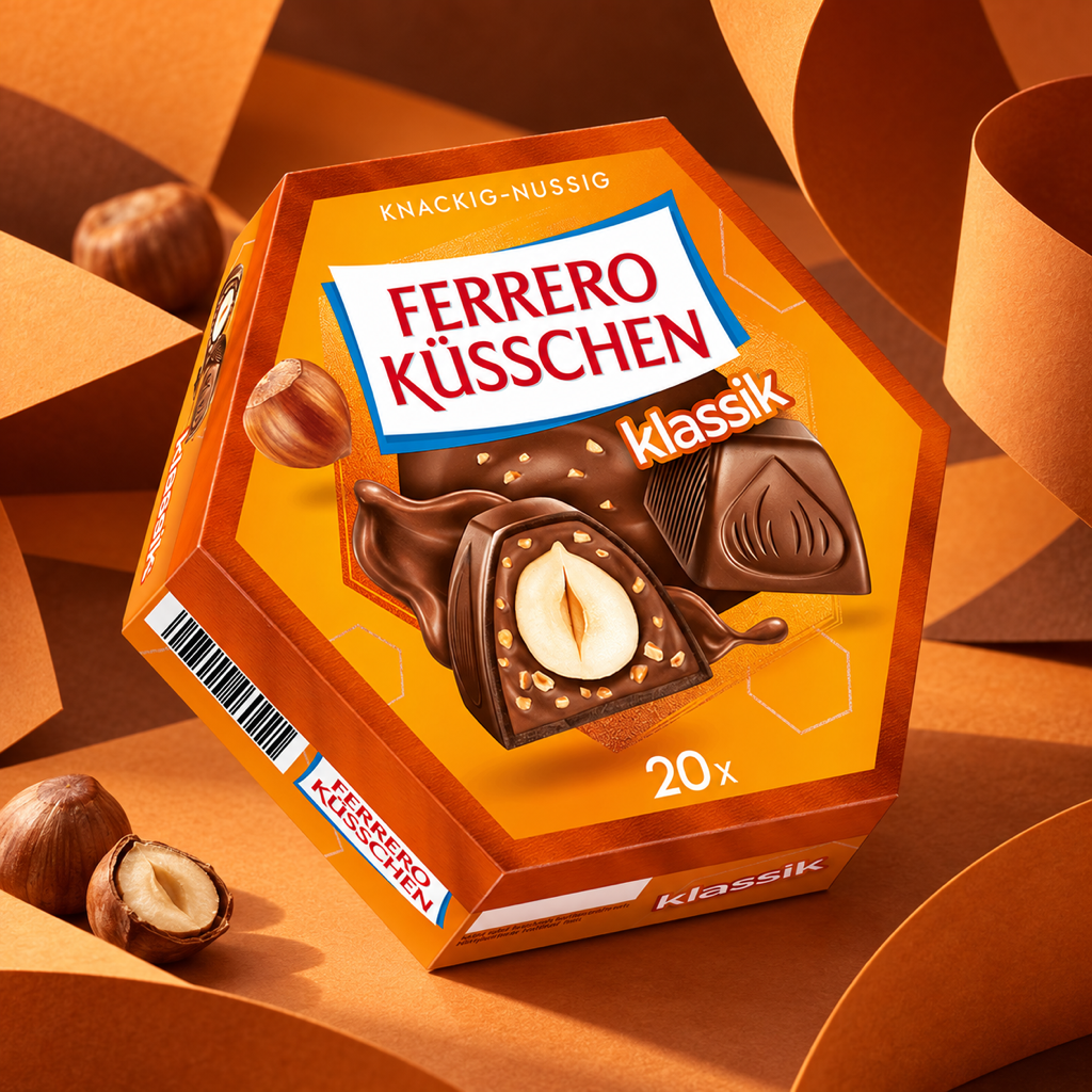 Ferrero Küsschen Klassik 178g paper art scene
