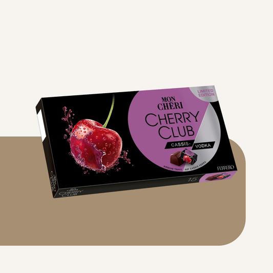Mon Chéri Cherry Club Cassis Vodka Pralines 15 Pieces | 157G