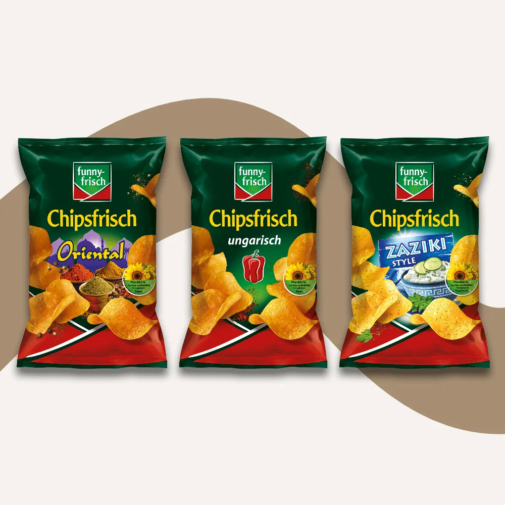 Funny Frisch Chipsfrisch Ungarisch Paprika Crisps | 150g