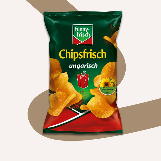 Funny Frisch Chipsfrisch Ungarisch Paprika Crisps | 150g