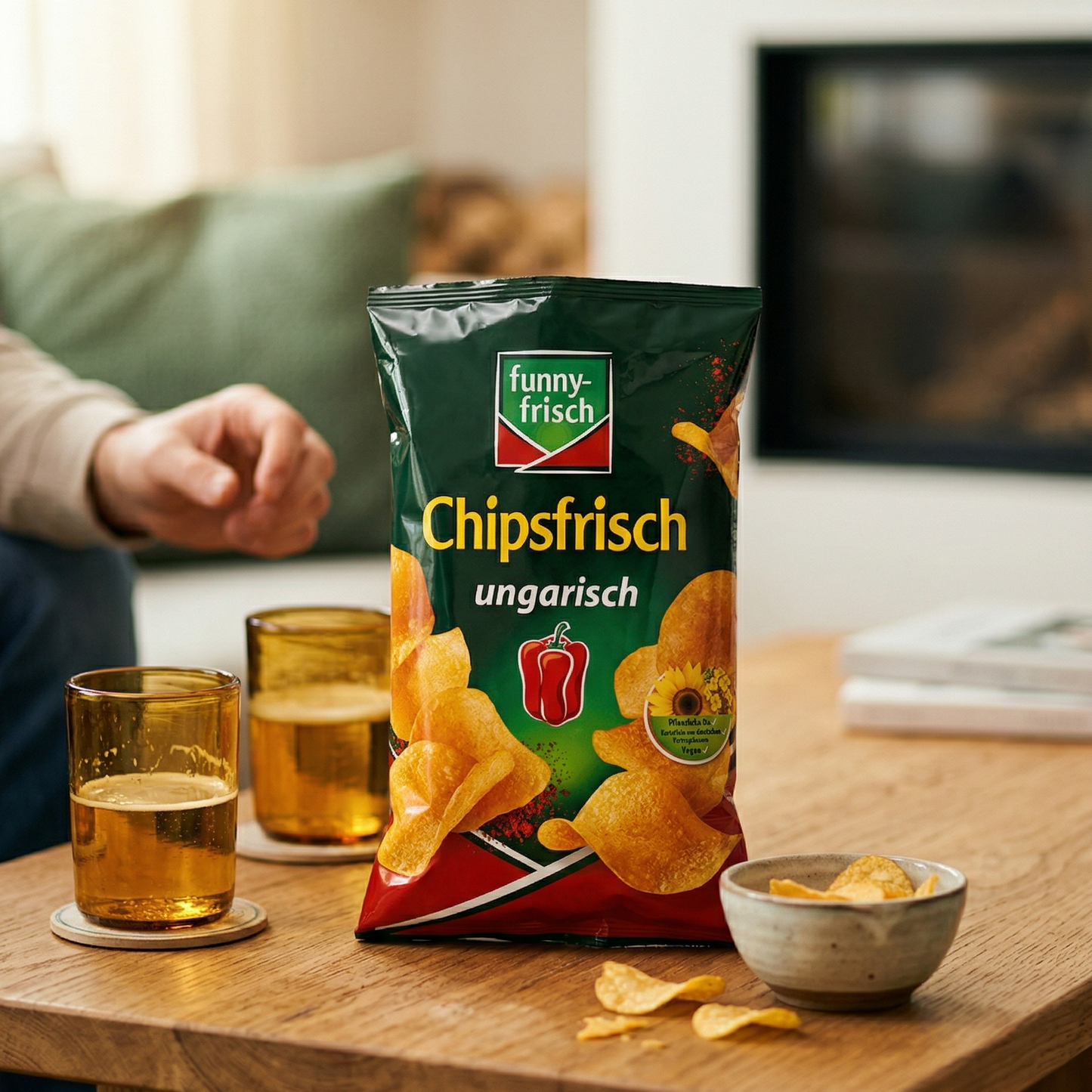 Funny Frisch Chipsfrisch Ungarisch Paprika Crisps | 150g