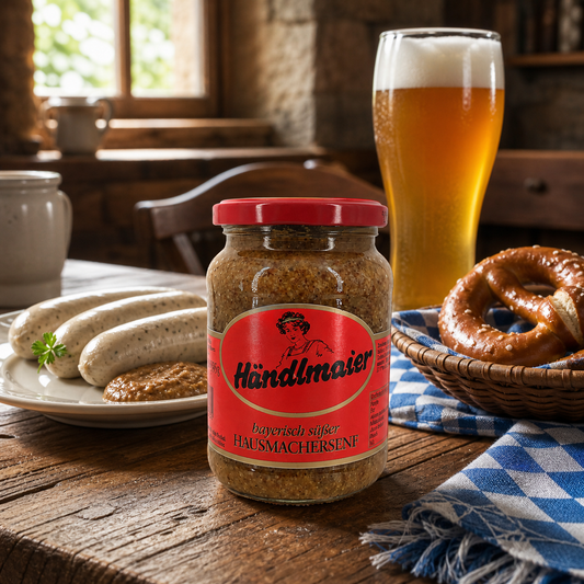 Händlmaier Süßer Senf 335ML 385G lifestyle