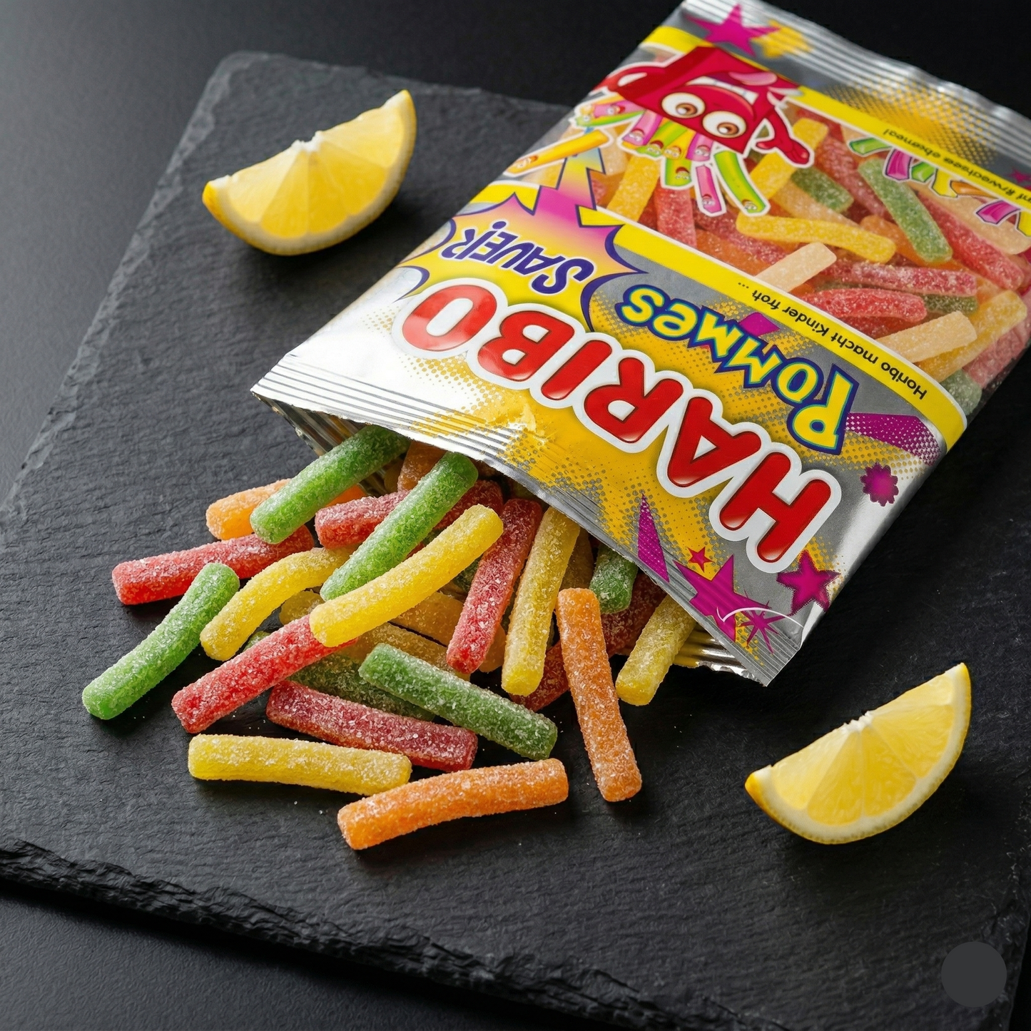 Haribo Sour Chips Gummy Sweets | 100g