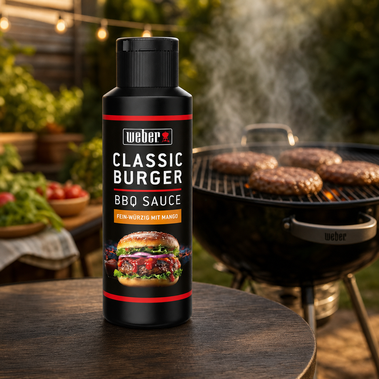 Weber Classic Burger BBQ Sauce 300ml lifestyle