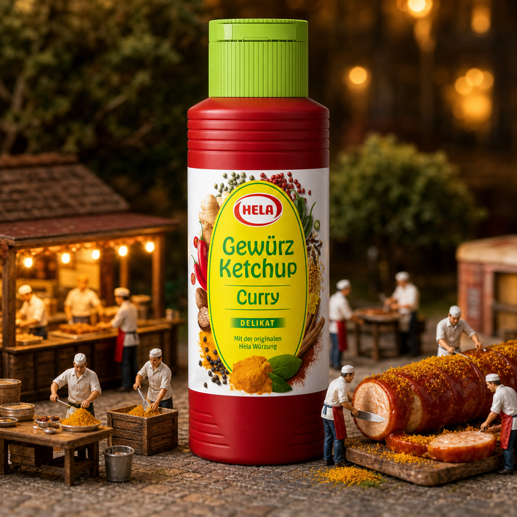 Hela Curry Ketchup Delicate 300ml miniature scene