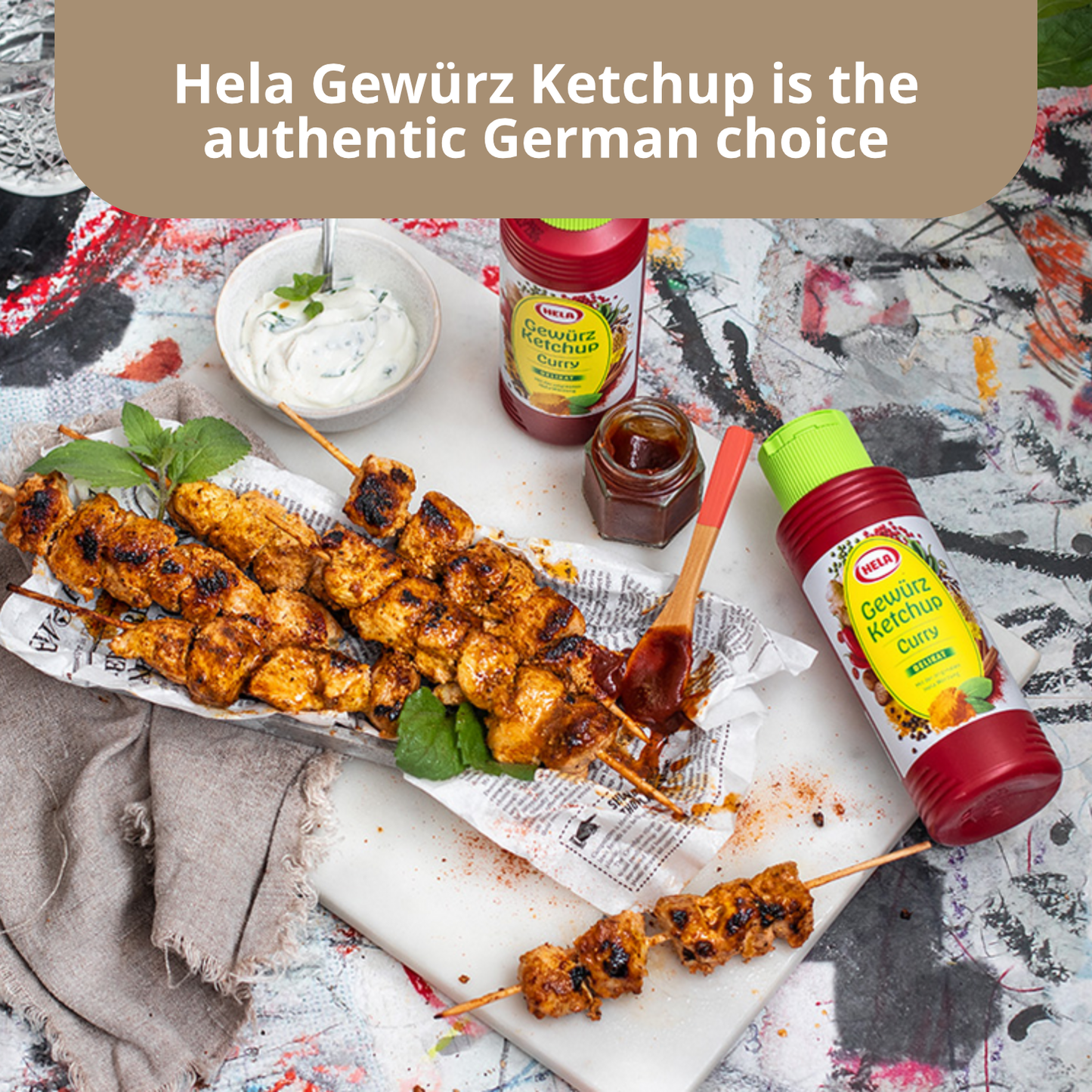 Hela Curry Ketchup Delicate Original | 800ML