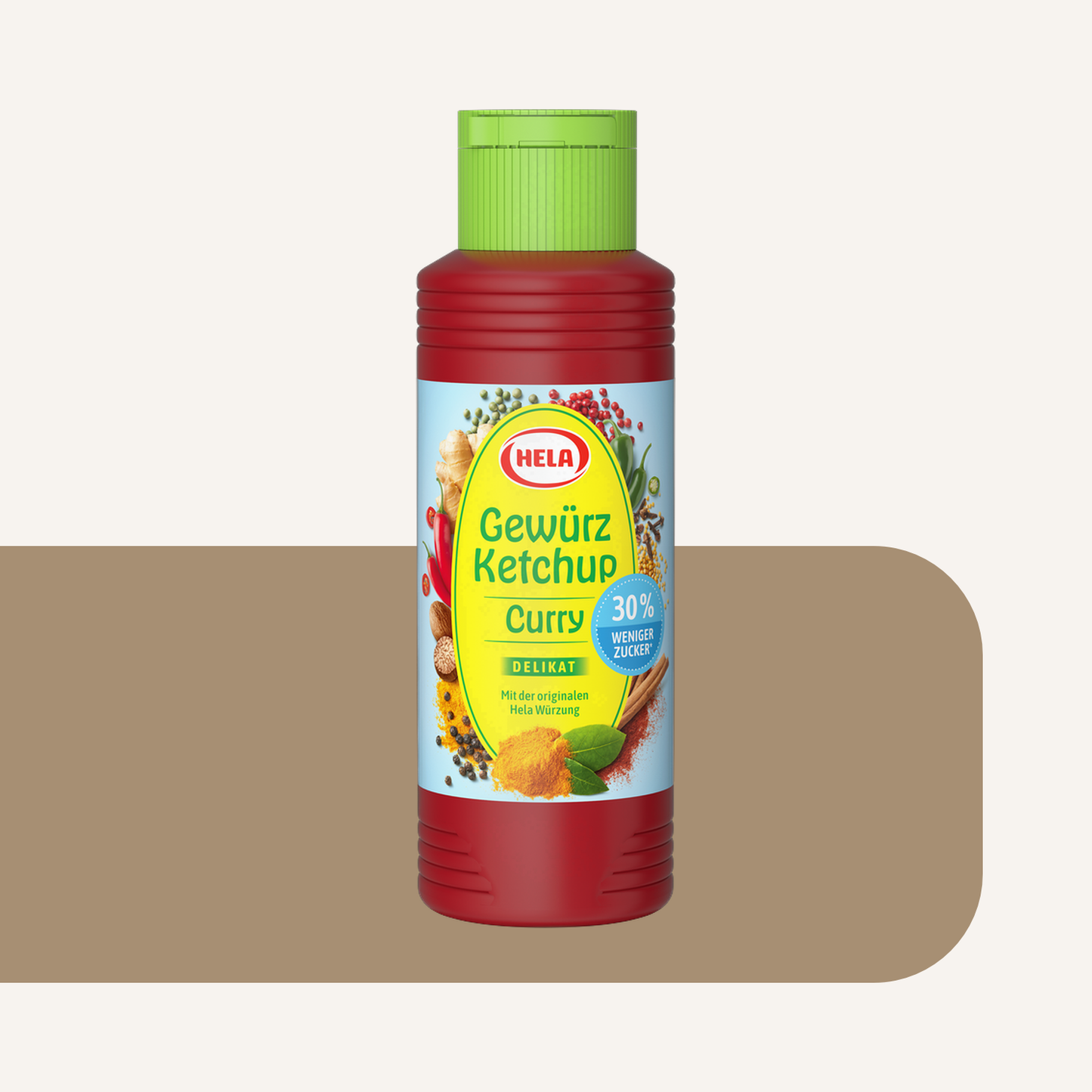 HELA Curry Ketchup Delicate 30% Less Sugar | 300ML ❤️