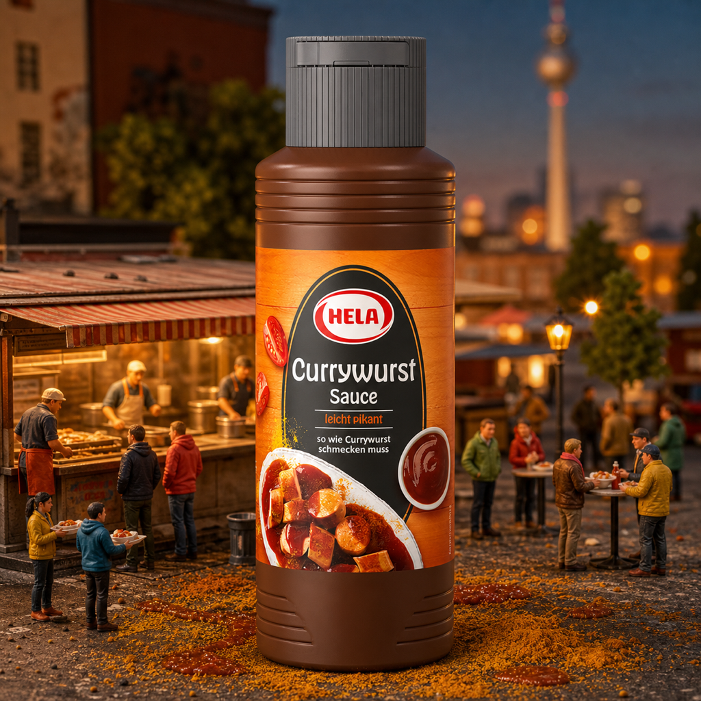 Hela Currywurst Sauce 300ML miniature scene
