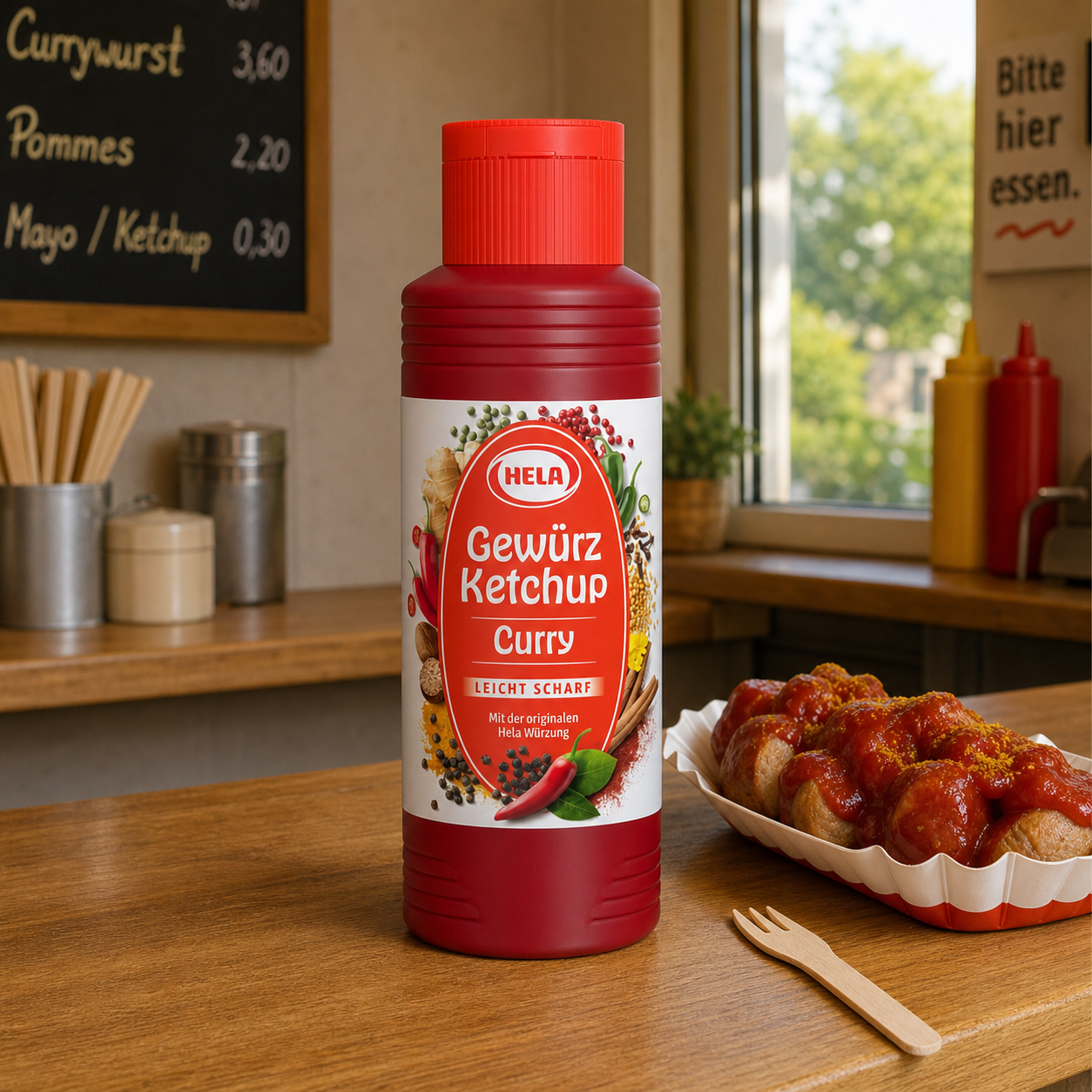 Hela Curry Ketchup Slightly Hot 300ml lifestyle