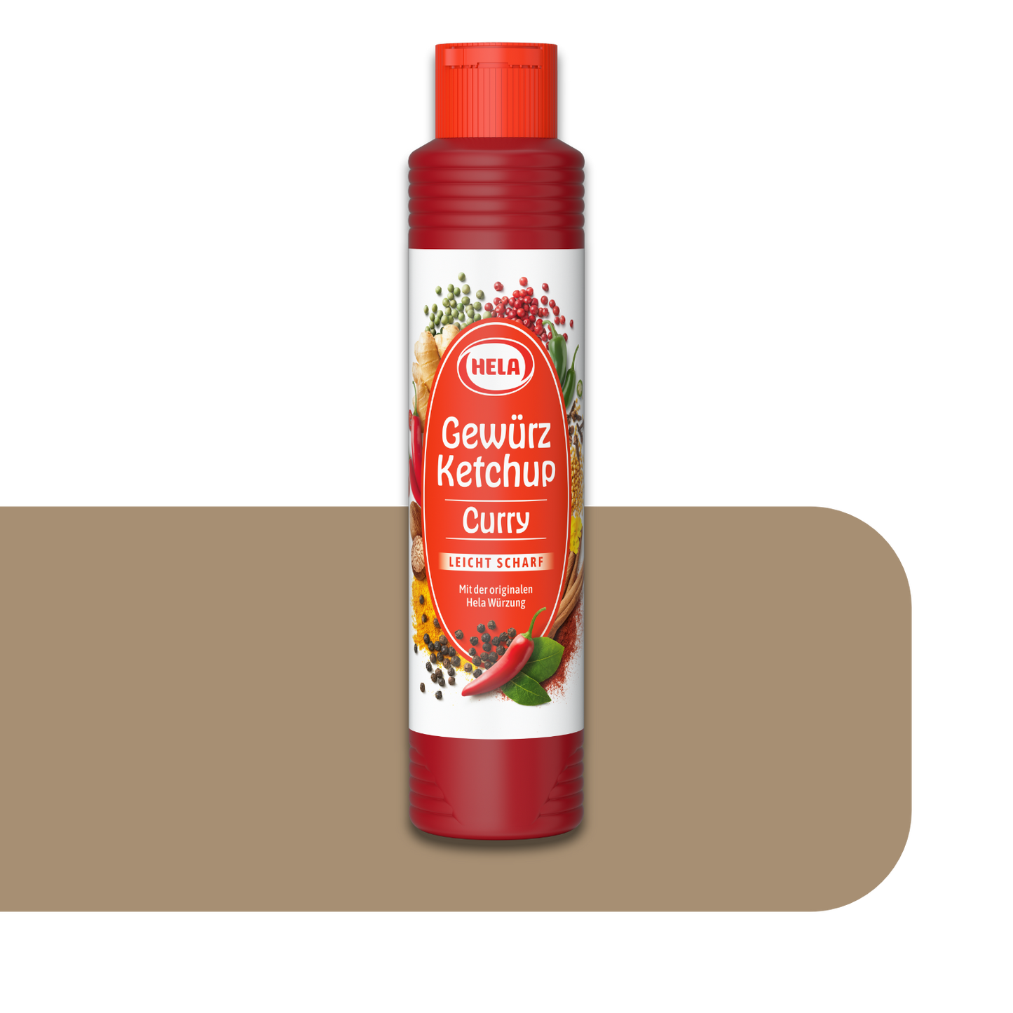 Hela Curry Ketchup Slightly Hot | 800ML