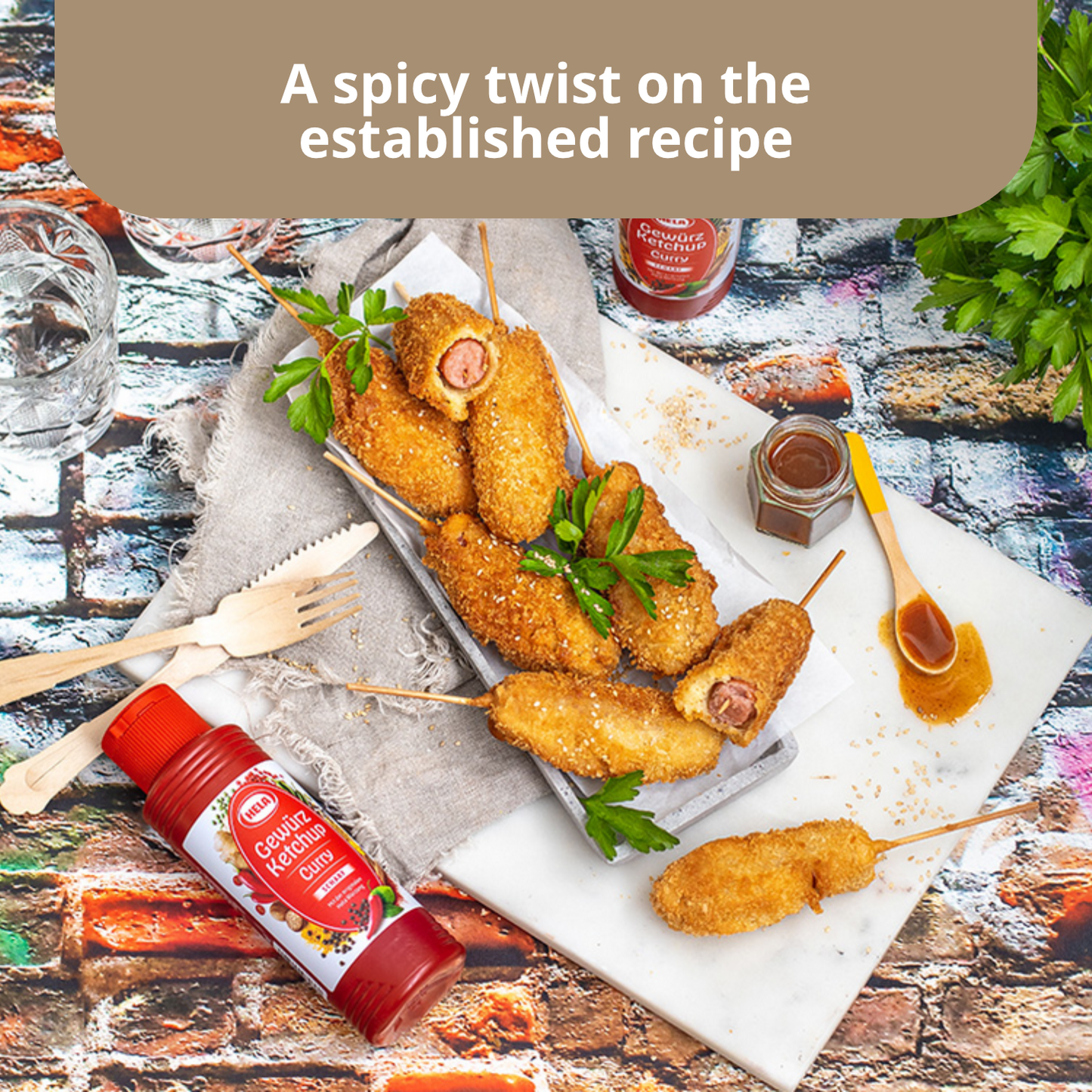 Hela Curry Ketchup Slightly Hot | 800ML