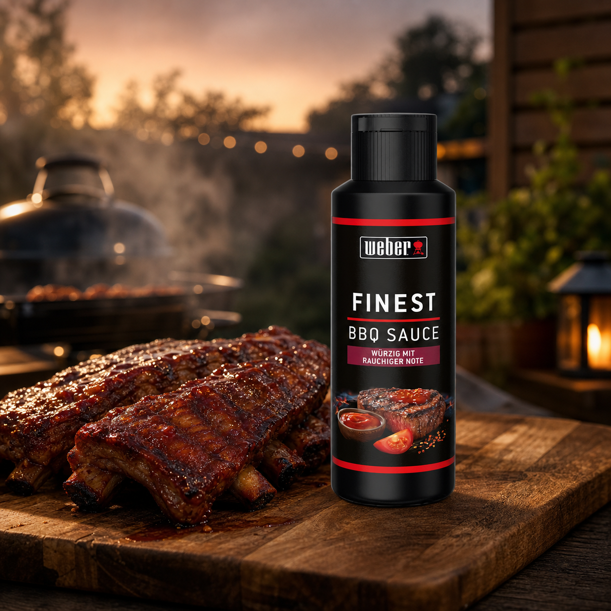 Weber Finest BBQ Sauce 300ml lifestyle