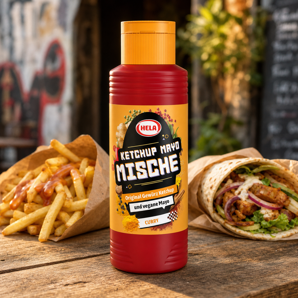 Hela Ketchup Mayo Mix Curry 300ml lifestyle
