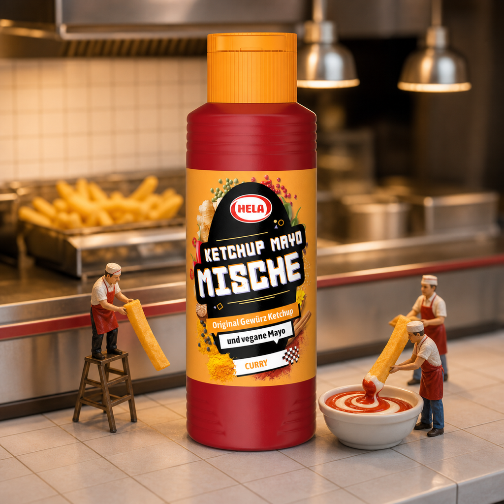 Hela Ketchup Mayo Mix Curry 300ml miniature scene