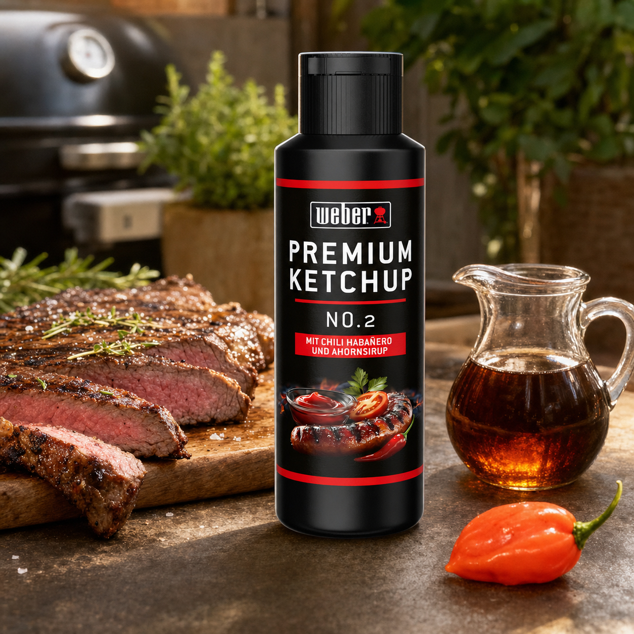 Weber Premium Ketchup No.2 300ml lifestyle