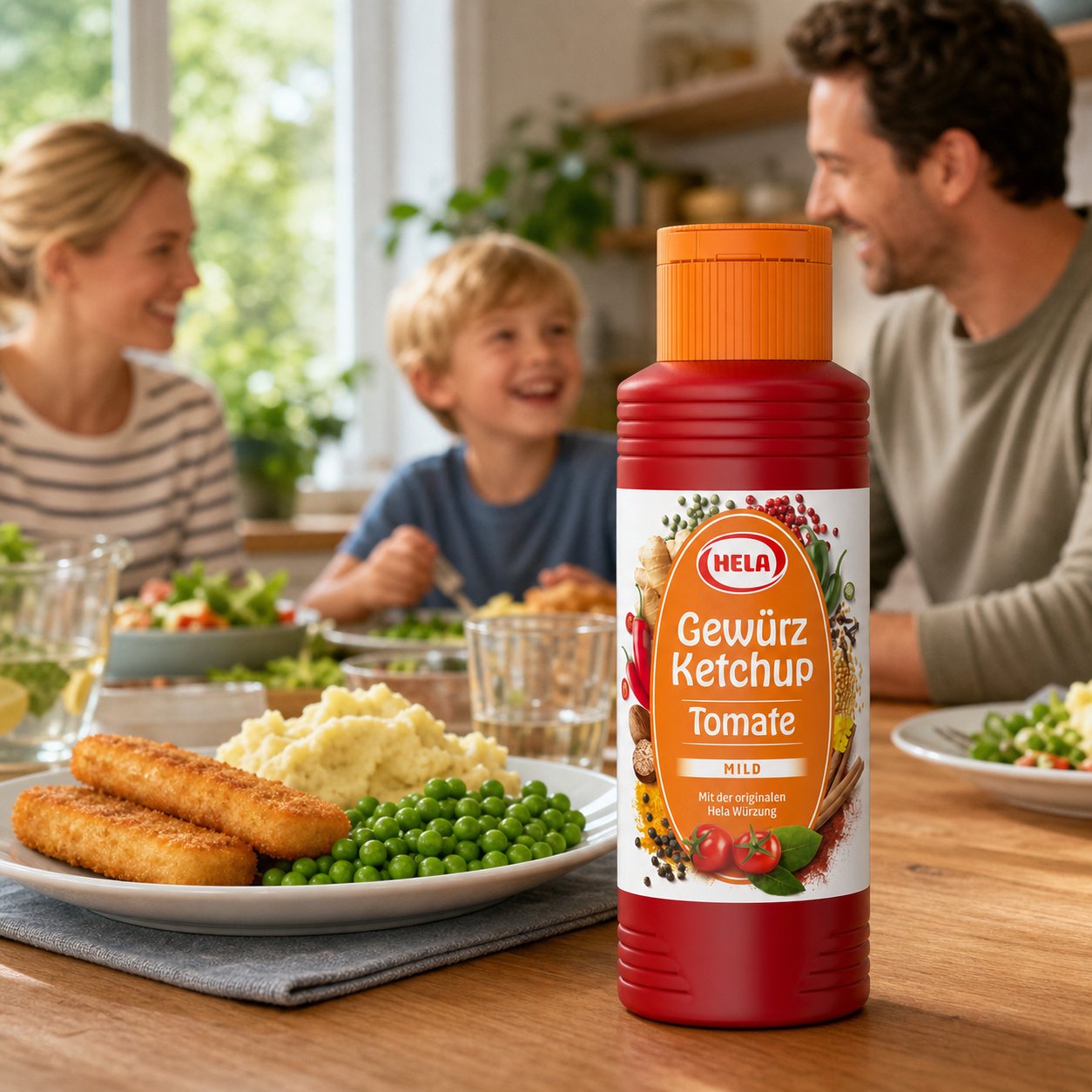 Hela Tomato Spice Ketchup Mild 300ml lifestyle