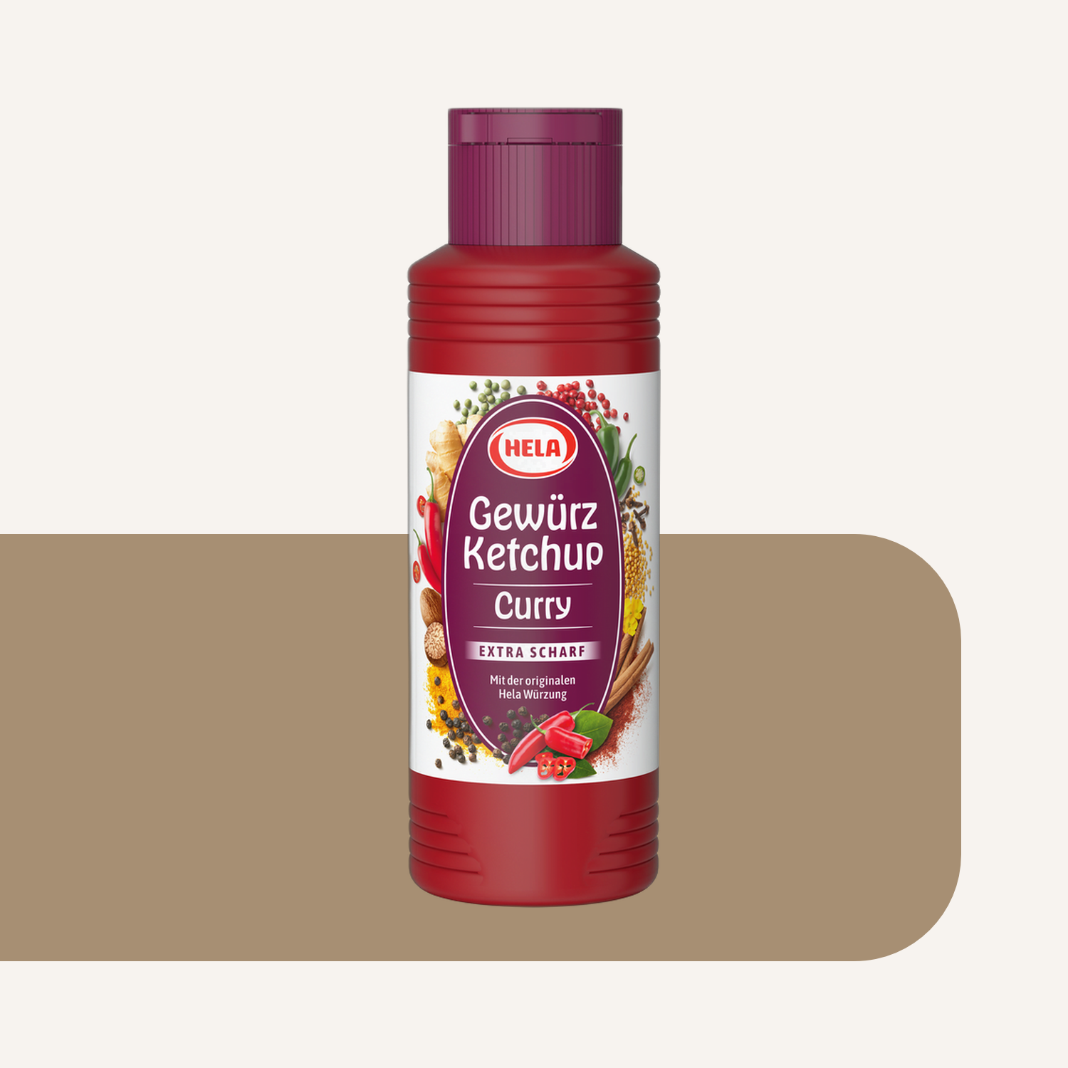 HELA Curry Ketchup Extra Hot | 300ML ❤️