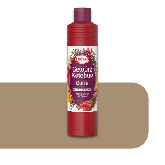 Hela Gewürz Ketchup Extra Scharf Very Hot | 800ml