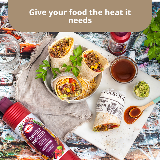 Hela Gewürz Ketchup Extra Scharf Very Hot | 800ml