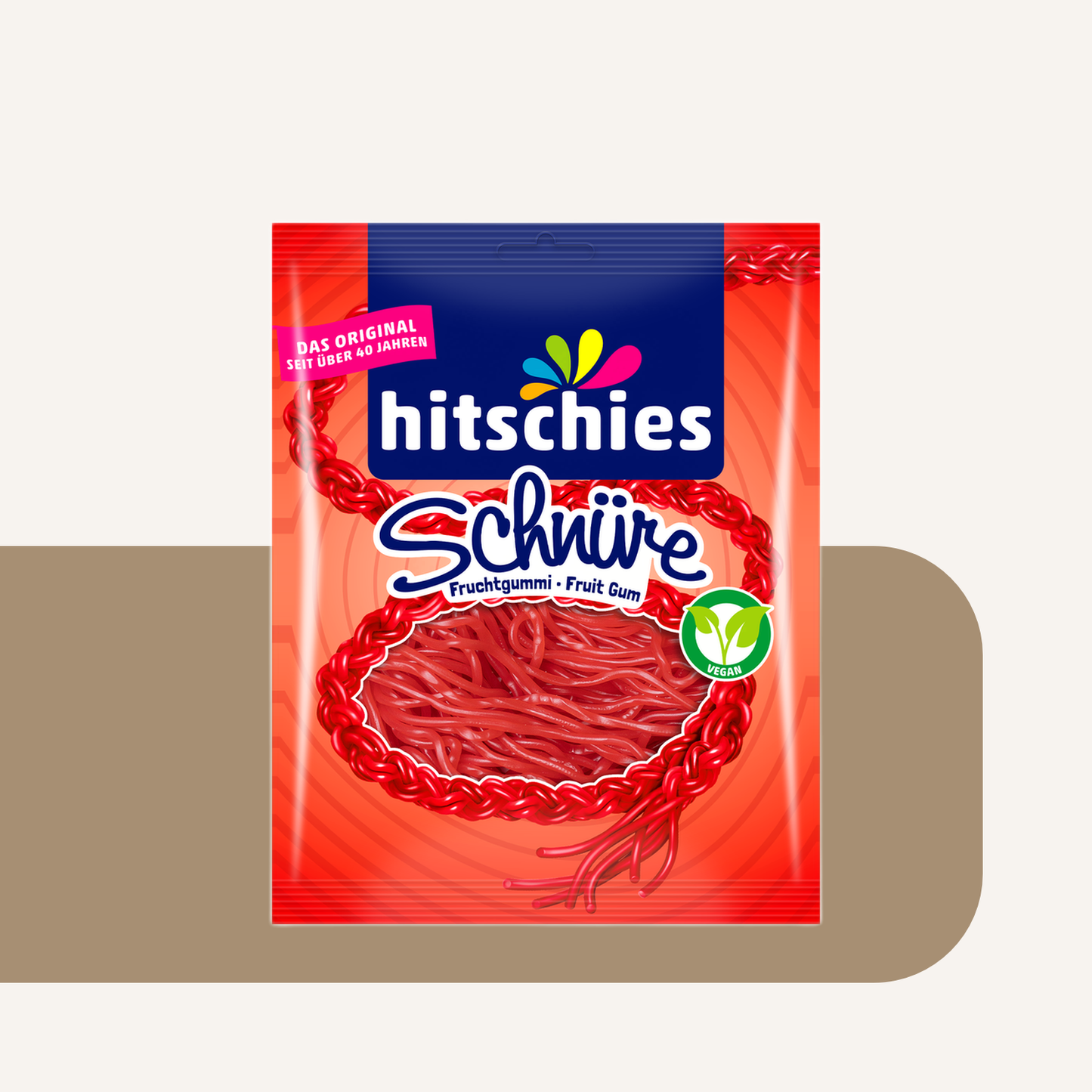Hitschies Schnüre Strawberry Candy Strings | 125G