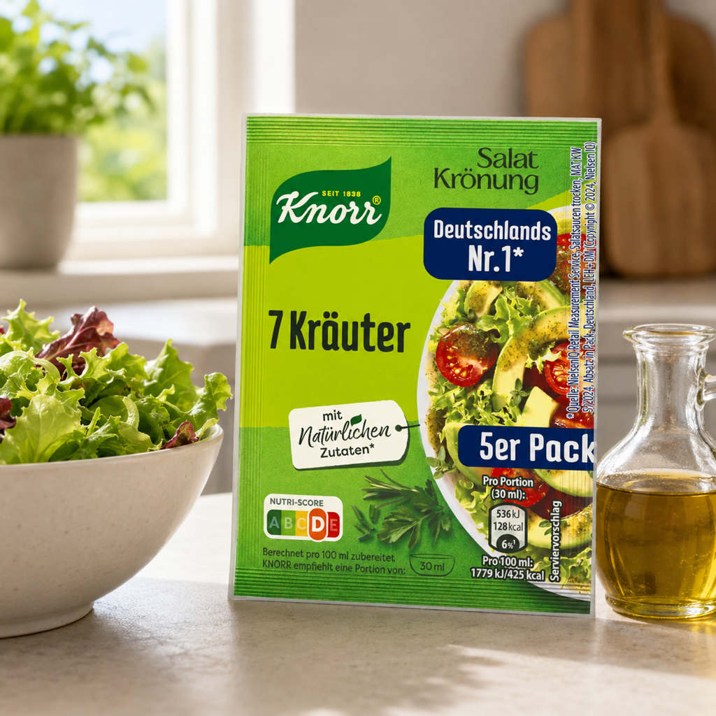 Knorr Salatkrönung 7 Kräuter Herbs 5x 8g lifestyle